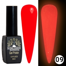 Oja Semipermanenta Luminous Fosforescenta 8 ml, 09