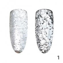 Pigment Unghii, Silver Flakes