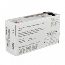 Manusi Nitril Negre M, 100 Buc
