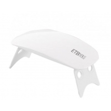 Mini Lampa UV / LED ETB Nails Aurora 6W Alb