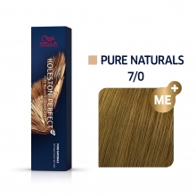 Vopsea de Par Wella Koleston Perfect Me + Pure Naturals 7/0, 60 ml