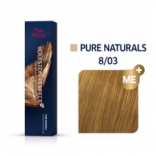 Vopsea de Par Wella Koleston Perfect Me + Pure Naturals 8/03, 60 ml