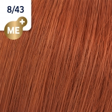 Vopsea de Par Wella Koleston Perfect Me + Vibrant Reds 8/43, 60 ml