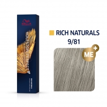 Vopsea de Par Wella Koleston Perfect Me + Rich Naturals 9/81, 60 ml