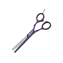 Foarfeca de Filat Jaguar White Line Pastel Plus Offset Viola Relax 5.5 inch - 14 cm