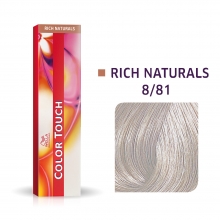 Vopsea de Par Wella Color Touch 8/81, 60 ml
