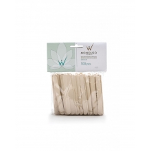 Spatula Lemn Mediu ItalWax, 100 buc