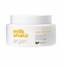 Masca Restructuranta Cu Ulei De Argan pentru Toate Tipurile de Par Milk Shake Argan Treatment Intensiv 200 ml