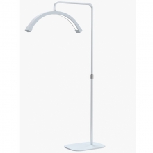 Lampa Led Semiluna cu Picior Fix, Reglarea Intesitatii si Suport pentru Telefon, 23 Inch