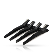 Clipsuri de Par din Silicon Rovra Set 4 Bucati - Negru