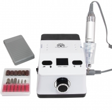 Freza / Pila Electrica Unghii Global Fashion ZS-718, 50000 rpm, 80W, Alba