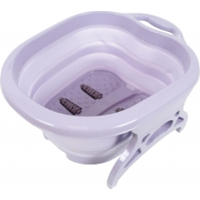 Cadita Hidromasaj pentru Picioare Pliabila Violet Deschis