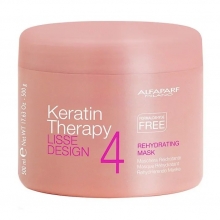 Masca de Par Alfaparf Milano Lisse Design Keratin Therapy 500 ml