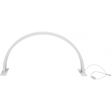 Lampa Cosmetica Led pentru Masa, Semiluna, Alba