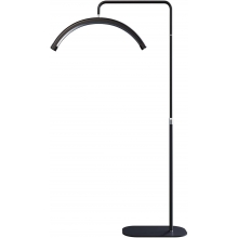 Lampa Led Semiluna cu Picior Fix, Reglarea Intesitatii si Suport pentru Telefon, 28 Inch