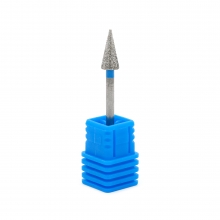 Bit (Cap) Freza Diamant pentru Cuticule, Conic 857/055, Albastru