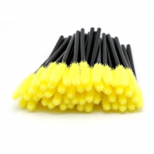 Perii pentru Extensii Gene din Silicon, Set 50 Buc - Yellow