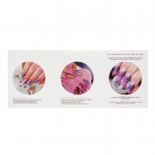Set 10 Gel Vopsea in Tub Pastel Rings, Global Fashion, 5g, Rainbow