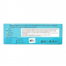 Set Gel Vopsea in Tub, 12 buc x 5 g, Culoarea Neagra si Alba