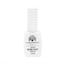 Base Coat Silicon - Global Fashion Soak-Off - 12 ml Transparent