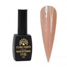 Gel Constructie Unghii cu Sclipici Magic Extension 12 ml, Nude G10