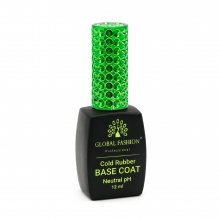 Base Coat Cold Rubber, Global Fashion, Neutral PH, 12 ml, Transparent