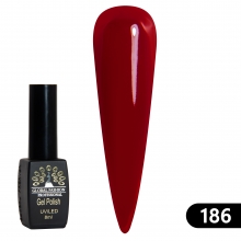 Oja Semipermanenta Global Fashion Black Elite 8 ml, 186