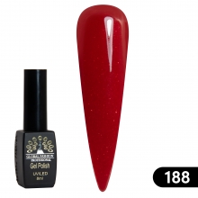 Oja Semipermanenta Global Fashion Black Elite 8 ml, 188