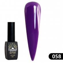Oja Semipermanenta Global Fashion Black Elite 8 ml, 058