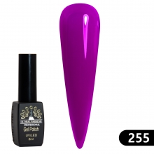 Oja Semipermanenta Global Fashion Black Elite 8 ml, 255