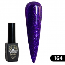 Oja Semipermanenta Global Fashion Black Elite 8 ml, 164