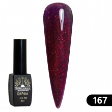 Oja Semipermanenta Global Fashion Black Elite 8 ml, 167