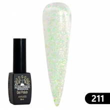 Oja Semipermanenta Global Fashion Black Elite 8 ml, 211