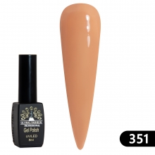 Oja Semipermanenta Global Fashion Black Elite 8 ml, 351