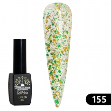 Oja Semipermanenta Global Fashion Black Elite 8 ml, 155