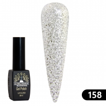 Oja Semipermanenta Global Fashion Black Elite 8 ml, 158