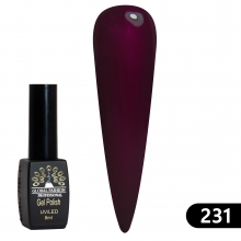 Oja Semipermanenta Global Fashion Black Elite 8 ml, 231
