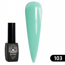 Oja Semipermanenta Global Fashion Black Elite 8 ml, 103