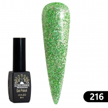Oja Semipermanenta Global Fashion Black Elite 8 ml, 216