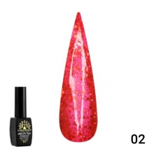 Oja Semipermanenta Shine Spectrum Red, 8 ml, 02
