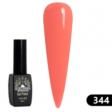 Oja Semipermanenta Global Fashion Black Elite 8 ml, 344