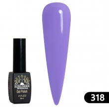 Oja Semipermanenta Global Fashion Black Elite 8 ml, 318