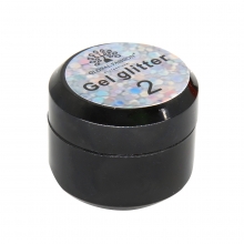 Gel Color cu Sclipici Glitter 5g, Nr. 02