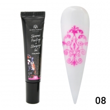 Gel Vopsea pentru Pictura Chinezeasca si stamping cu shimmer 8 ml, Painting Stamping 08