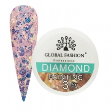 Gel Color cu Sclipici, Diamond Painting Glitter Gel 5g, Nr. 03