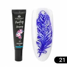 Gel Vopsea pentru Pictura Chinezeasca si stamping 8 ml, Painting Stamping 21