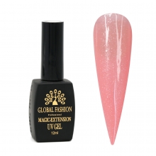 Gel Constructie Unghii cu Sclipici Magic Extension 12 ml, Roz G12