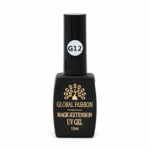 Gel Constructie Unghii cu Sclipici Magic Extension 12 ml, Roz G12