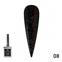 Top Coat Galaxy, fara Strat Lipicios, 15 ml 08