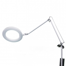 Lampa Circulara cu Trepied, Selfie, LED A2-66, 66W, Argintie